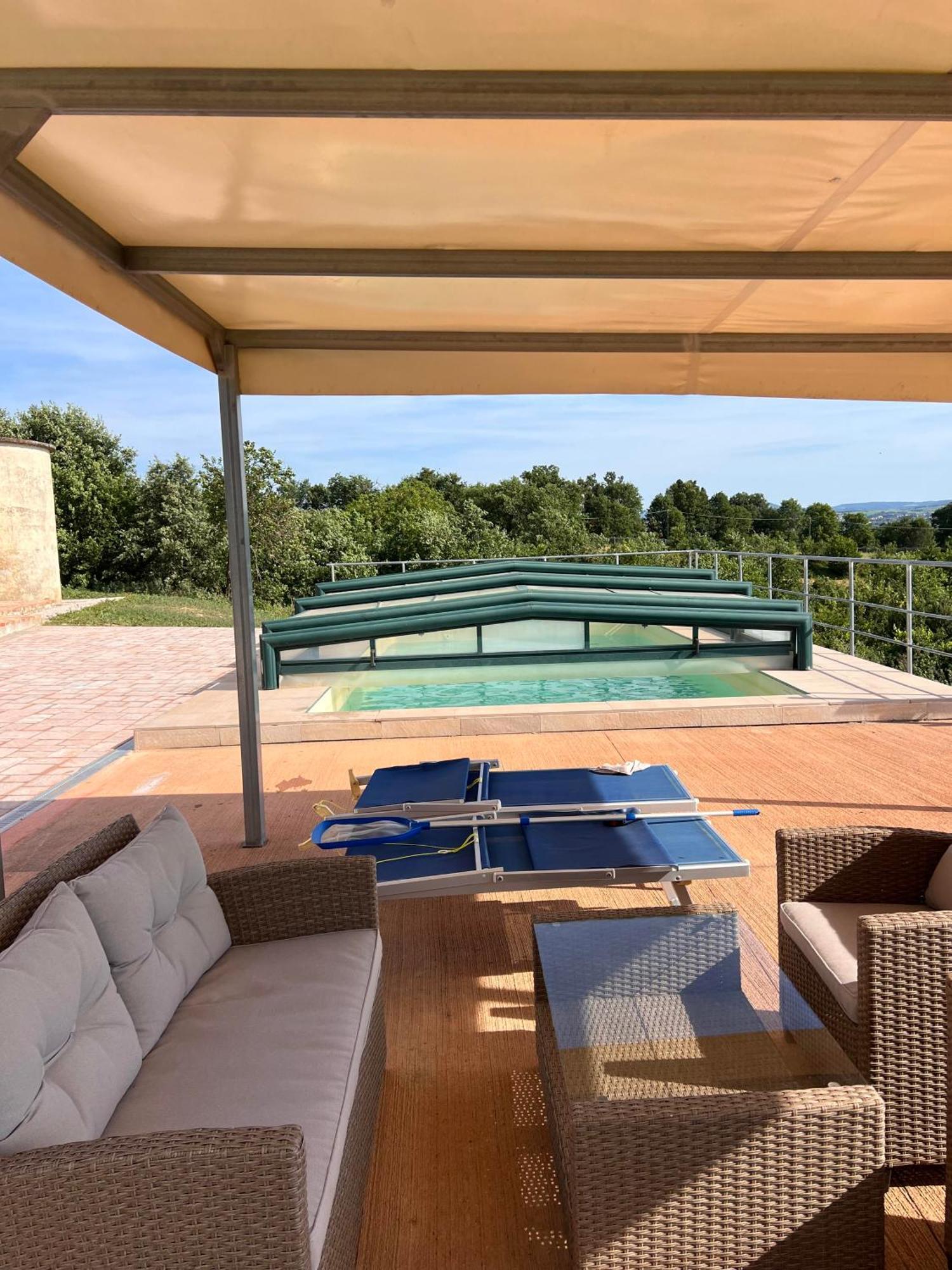 Podere Abbazia b&b Sinalunga Kültér fotó